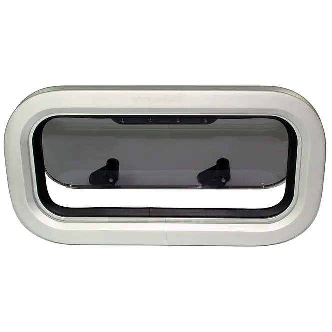Hovedbilde Portlight MS aluminium, rektangulær, 171 x 347 mm
