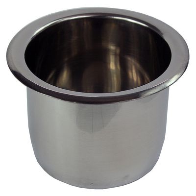 Kopp-/flaskeholder 304, nedfellbar, 60 mm dyp