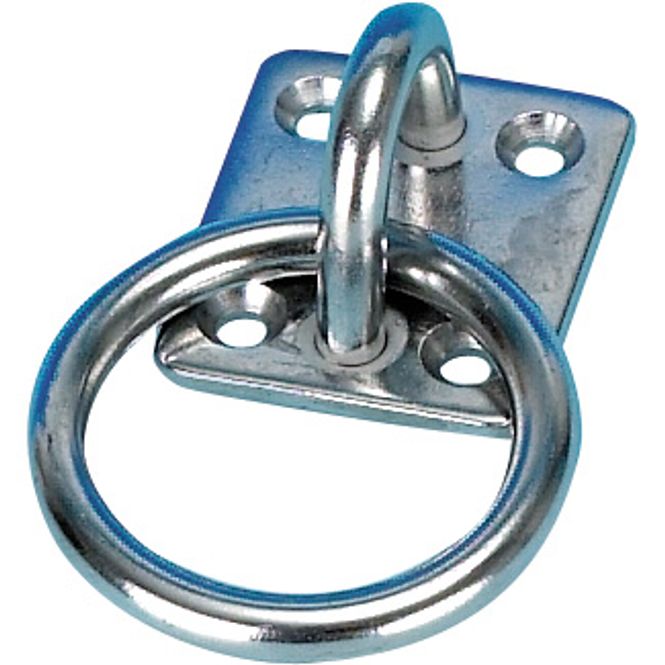Hovedbilde Ringplate m/løs ring 316, 8 mm