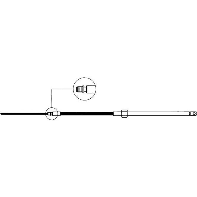 Hovedbilde    Ultraflex Styrekabel M58 