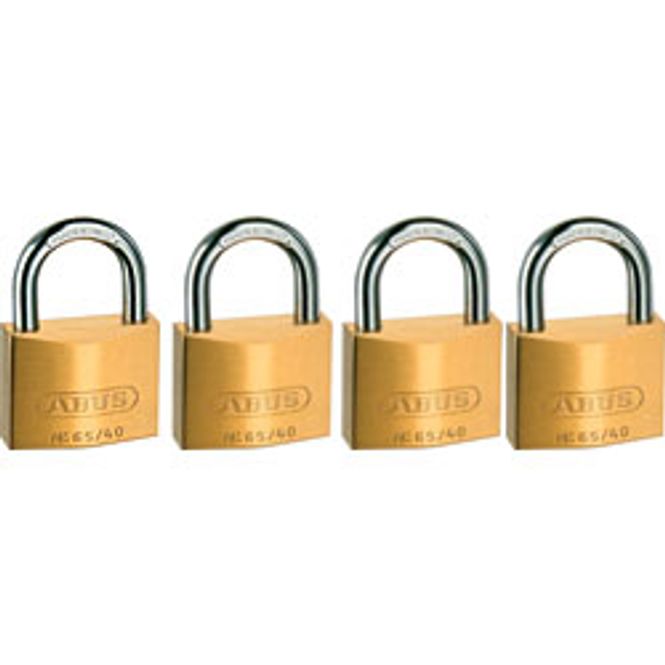 Hovedbilde Hengelås Abus 45, 4 stk, 40 mm
