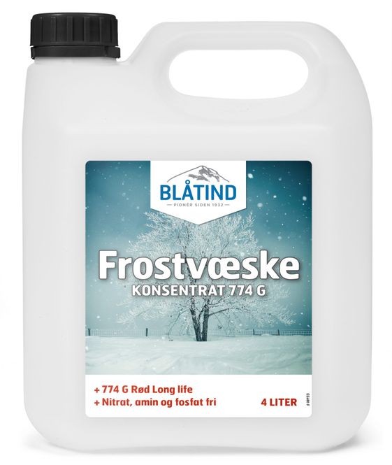 Hovedbilde Frostvæske kons 774 G Long life Rød 4 l - Blåtind