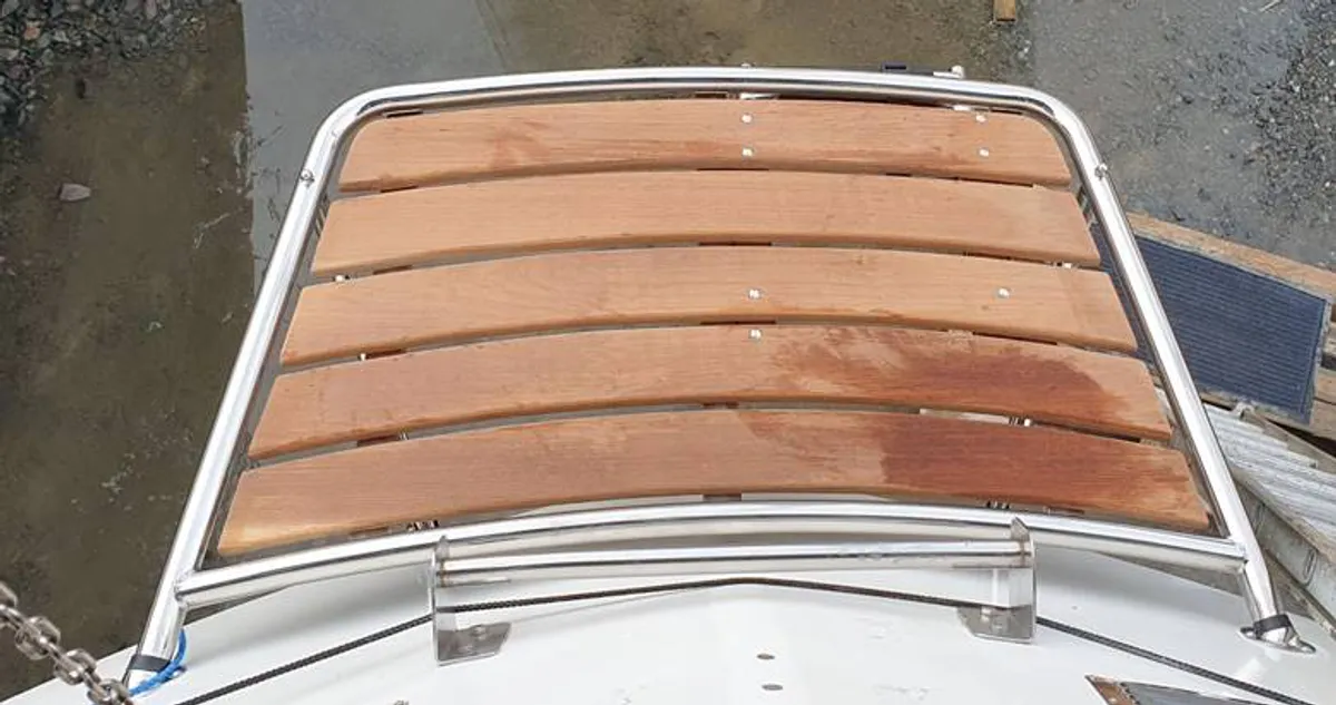 Badeplattform 316/teak B109 x D60cm