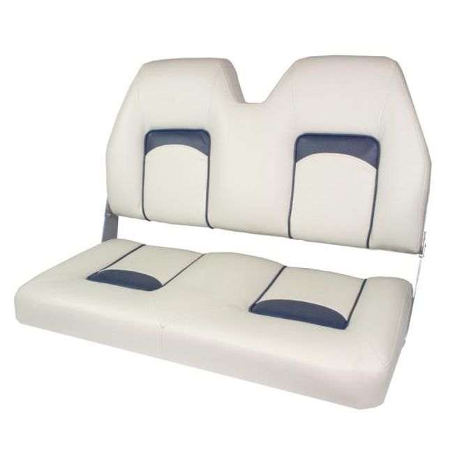 Hovedbilde Båtstol H90 cruiser, 2-seter sofa, lysegrå/mørkeblå