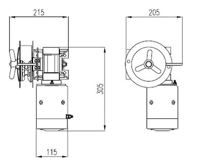 ILAS Ankervinsj Inside 1000 Watt