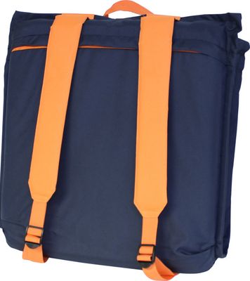 1852 Sittepute Comfy Carry, mørkekblå/oransje