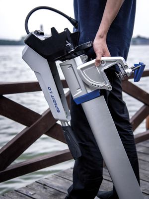  ePropulsion Spirit 1.0 Plus elektrisk båtmotor 3 HK Lang Stamme
