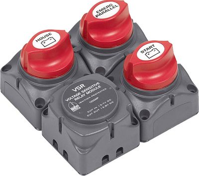 Batteriladekontroll BEP komplett, kvadratisk