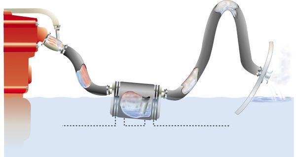 Hovedbilde 1852 vannkjølt lyddemper/lydpotte  25L 127 mm ( 5
