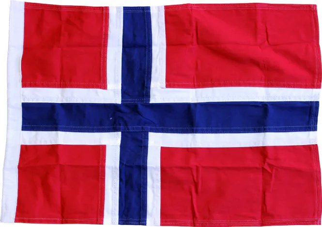 Hovedbilde Norsk båtflagg, Royal bomull