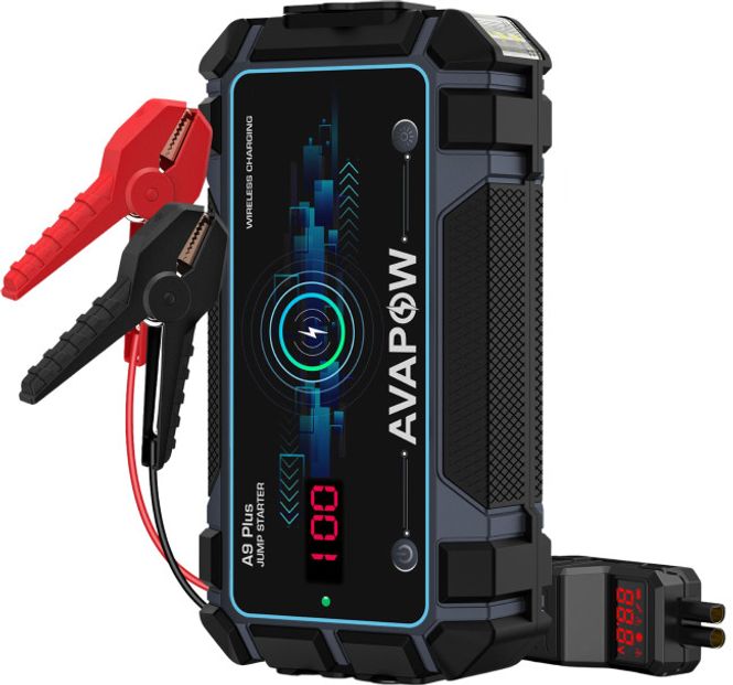 Hovedbilde   Avapow Jump Starter A9 Plus 12V 2000 A 12000 mAh