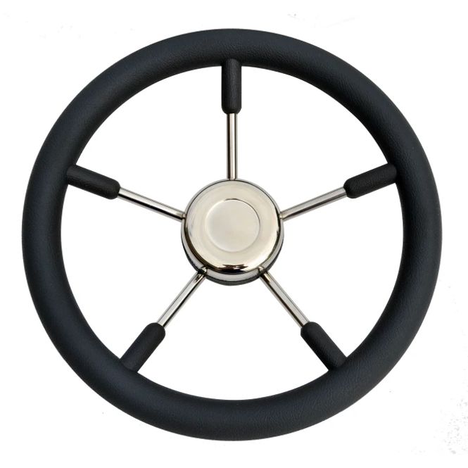 Hovedbilde Savoretti Ratt T9B Syrefast/Sort Ø350mm