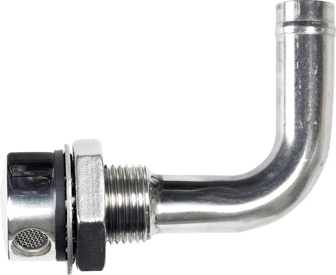 Hovedbilde Tanklufter svanehals, syrefast 16mm
