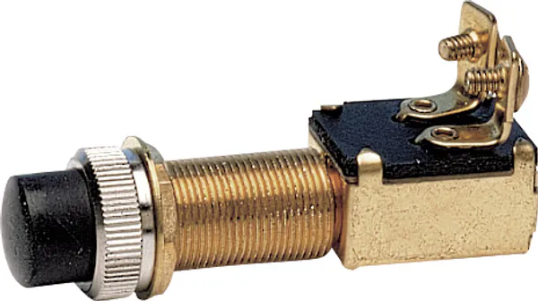 Hovedbilde  Hornknapp Forkrommet Vanntett