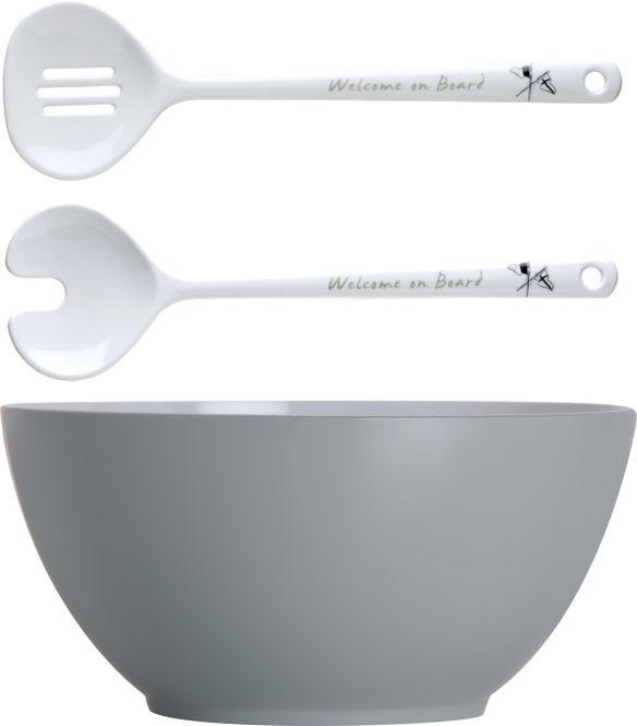 Hovedbilde Salatbolle m/salatbestikk Welcome Ø25