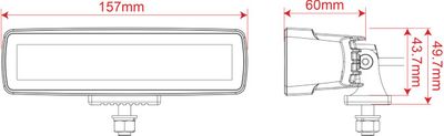 1852 Dekkslys Flom LED 30W