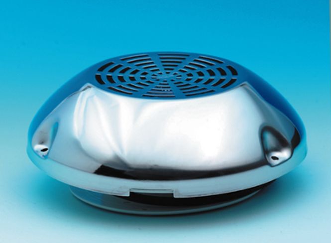 Hovedbilde Ventilator i plast med ståldeksel Ø200mm