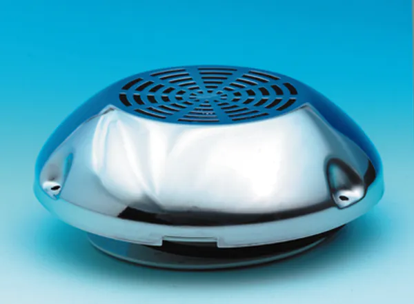 Hovedbilde Ventilator i plast med ståldeksel Ø200mm