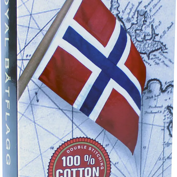 Hovedbilde Norsk båtflagg, Royal bomull