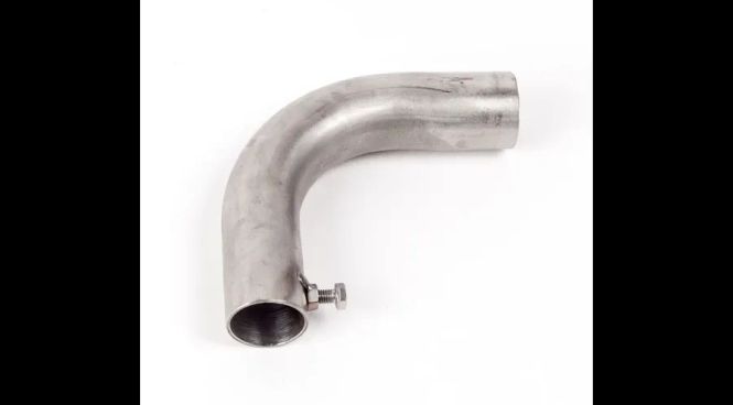 Hovedbilde Eksosbend 90° for dieselvarmere 24/28mm m/skrue