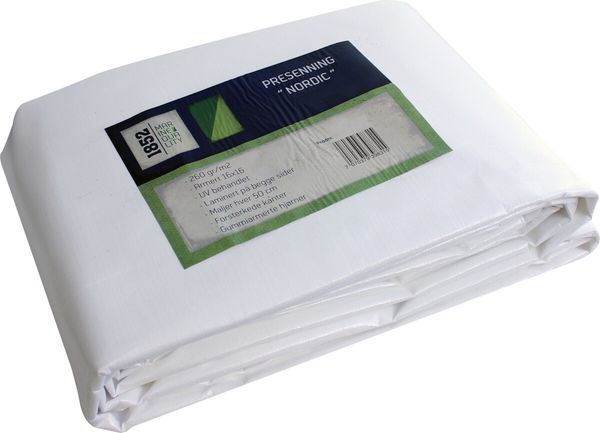 Hovedbilde 1852 Presenning PE Nordic 260 g 4x6m