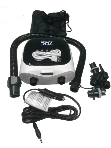 Hovedbilde 7OC Oppladbar Luftpumpe RIB og SUP 4000mAh Lithium 0-20psi