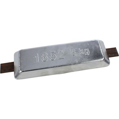 1852 Sinkanode rektangulær 3 kg