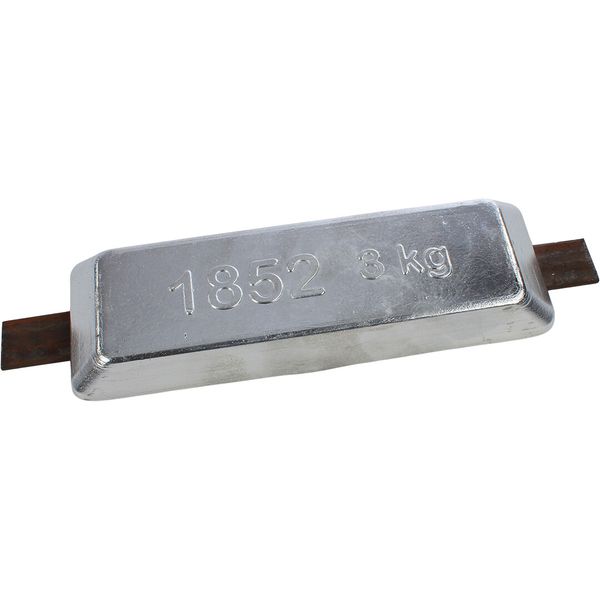 Hovedbilde 1852 Sinkanode rektangulær 3 kg