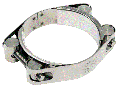 Hovedbilde Pariklemme Rustfri til 38mm Septikslange