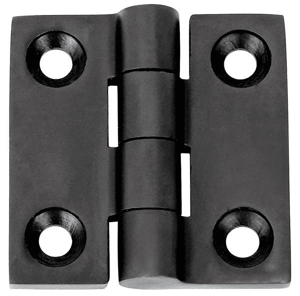 Hovedbilde 1852 Hengsel 38 x 38 mm syrefast sort