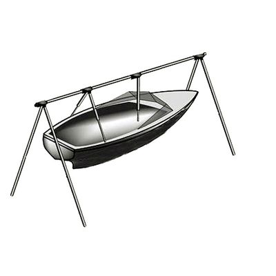 10,5m Bakkestativ i aluminium m/bag