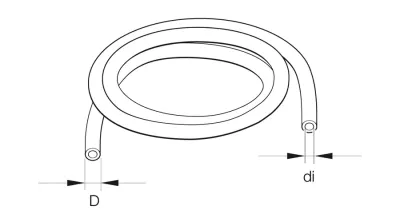 Eber 4mm plastrør til diesel