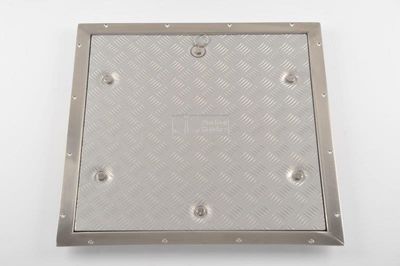 Aluminiumsluker firkantet 
